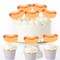 Big Dot of Happiness Hot Dog Dessert Cupcake Toppers, Summer Birthday BBQ Picnic Party Decor, Hot Dog Treat Picks - Set of 24
